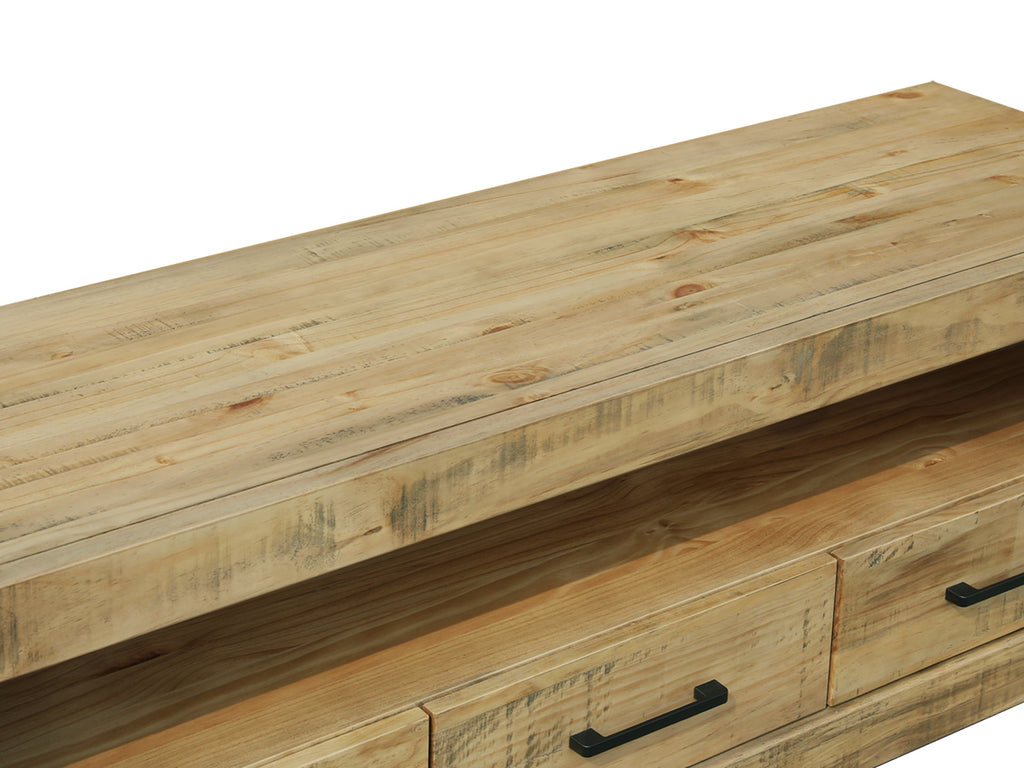 Argento 1.56m Solid Wood Entertainment Unit - Delhi