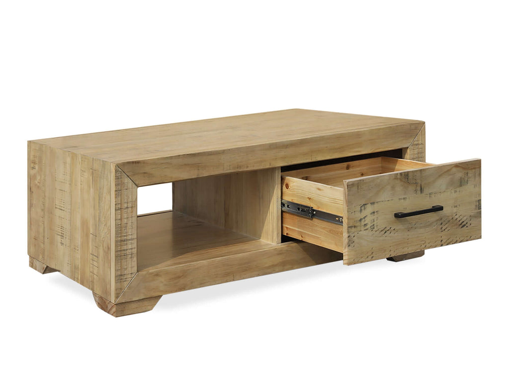 Argento Solid Wood Coffee Table - Delhi