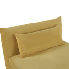 Hastings 1 Seater Fold-Out Sofa Bed - Yellow