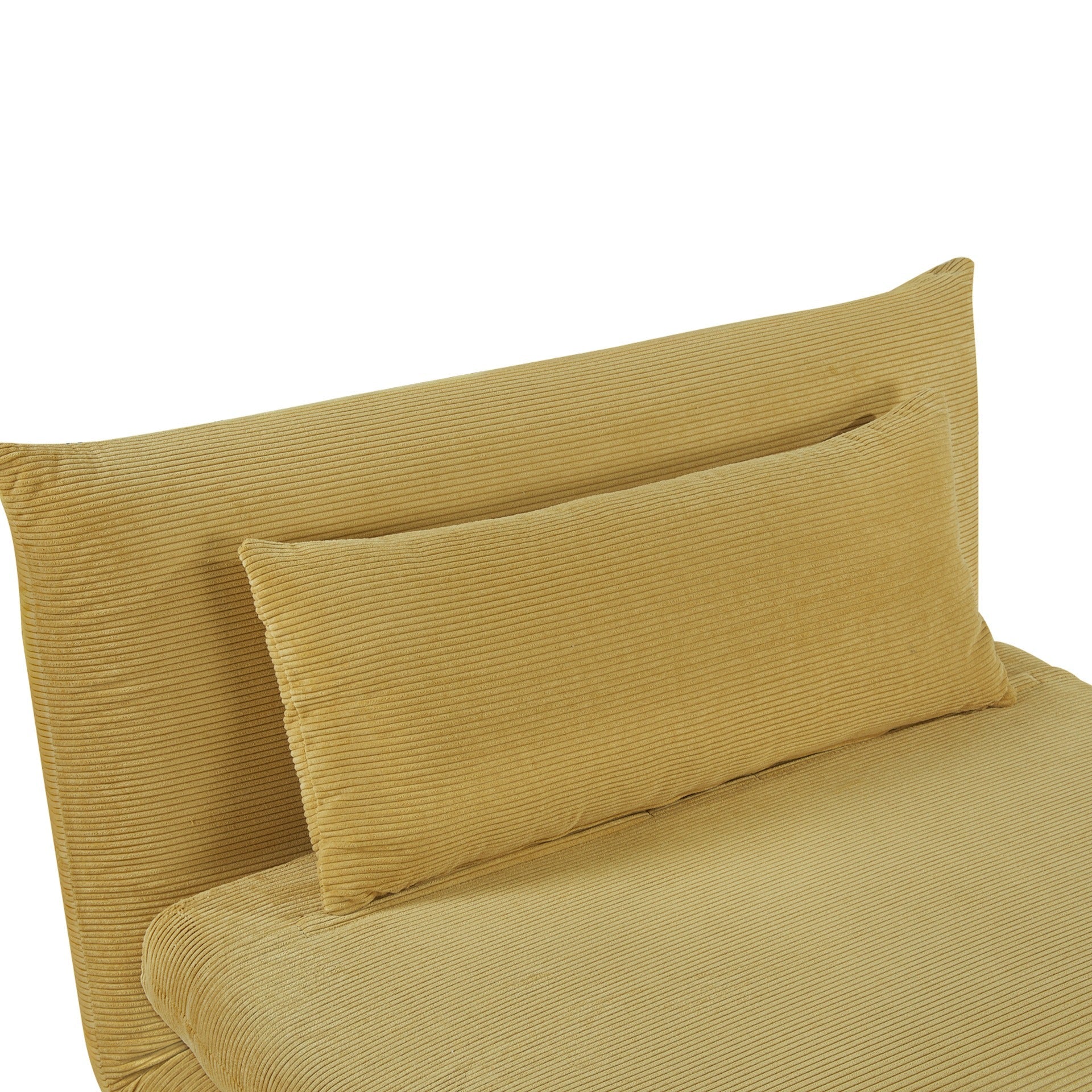 Hastings 1 Seater Fold-Out Sofa Bed - Yellow