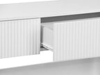 Cannock  Console Table With 2 Drawers - White