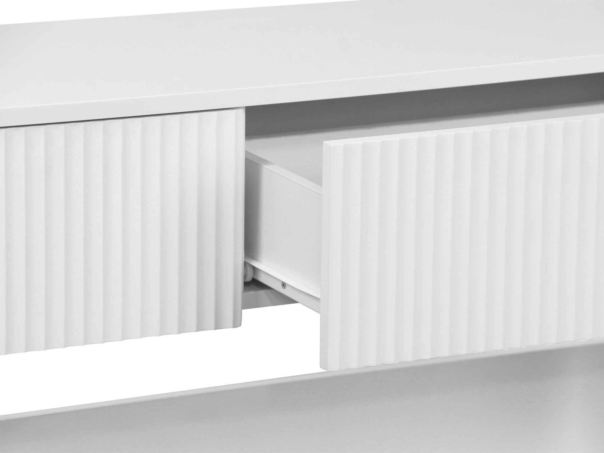 Cannock  Console Table With 2 Drawers - White