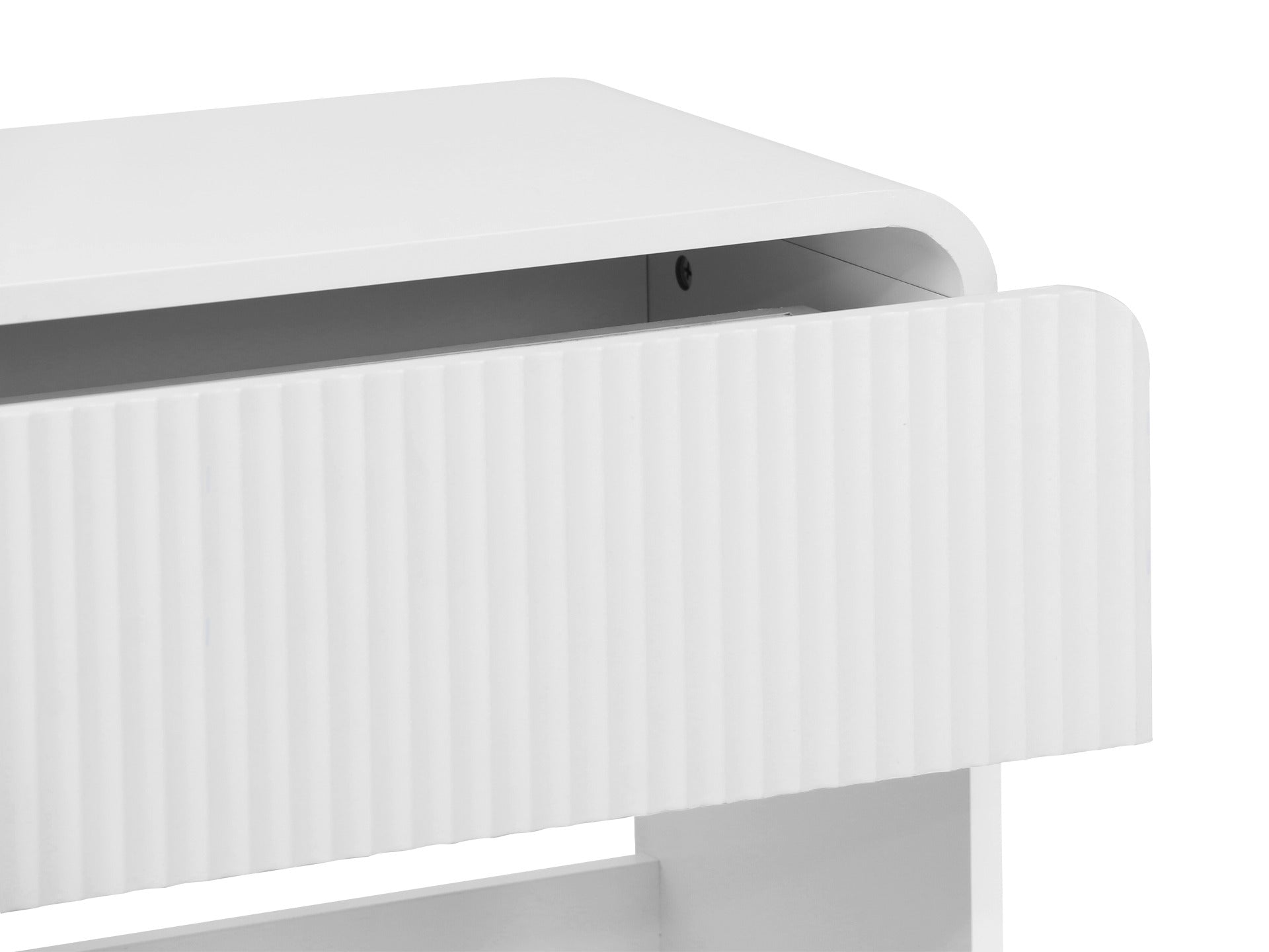 Cannock  Console Table With 2 Drawers - White