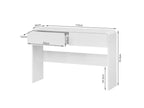Cannock  Console Table With 2 Drawers - White