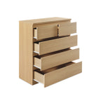 TONGASS 5 Drawer Tallboy - OAK
