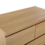 TONGASS 5 Drawer Tallboy - OAK