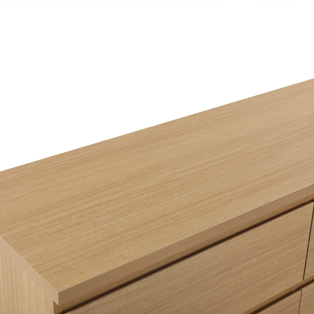 TONGASS 6 Drawer Lowboy - OAK