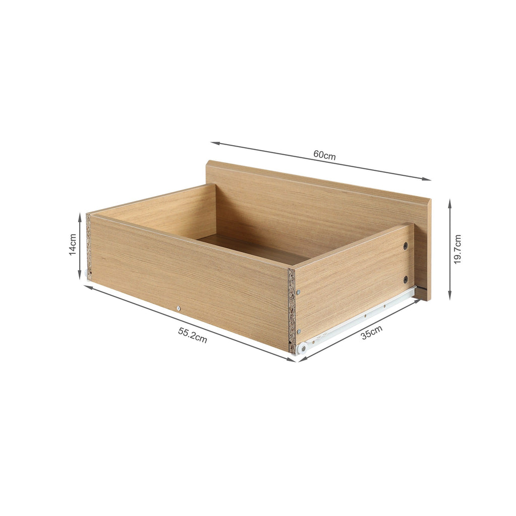 TONGASS 6 Drawer Lowboy - OAK