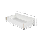 TONGASS Bookshelf Display Shelf - WHITE