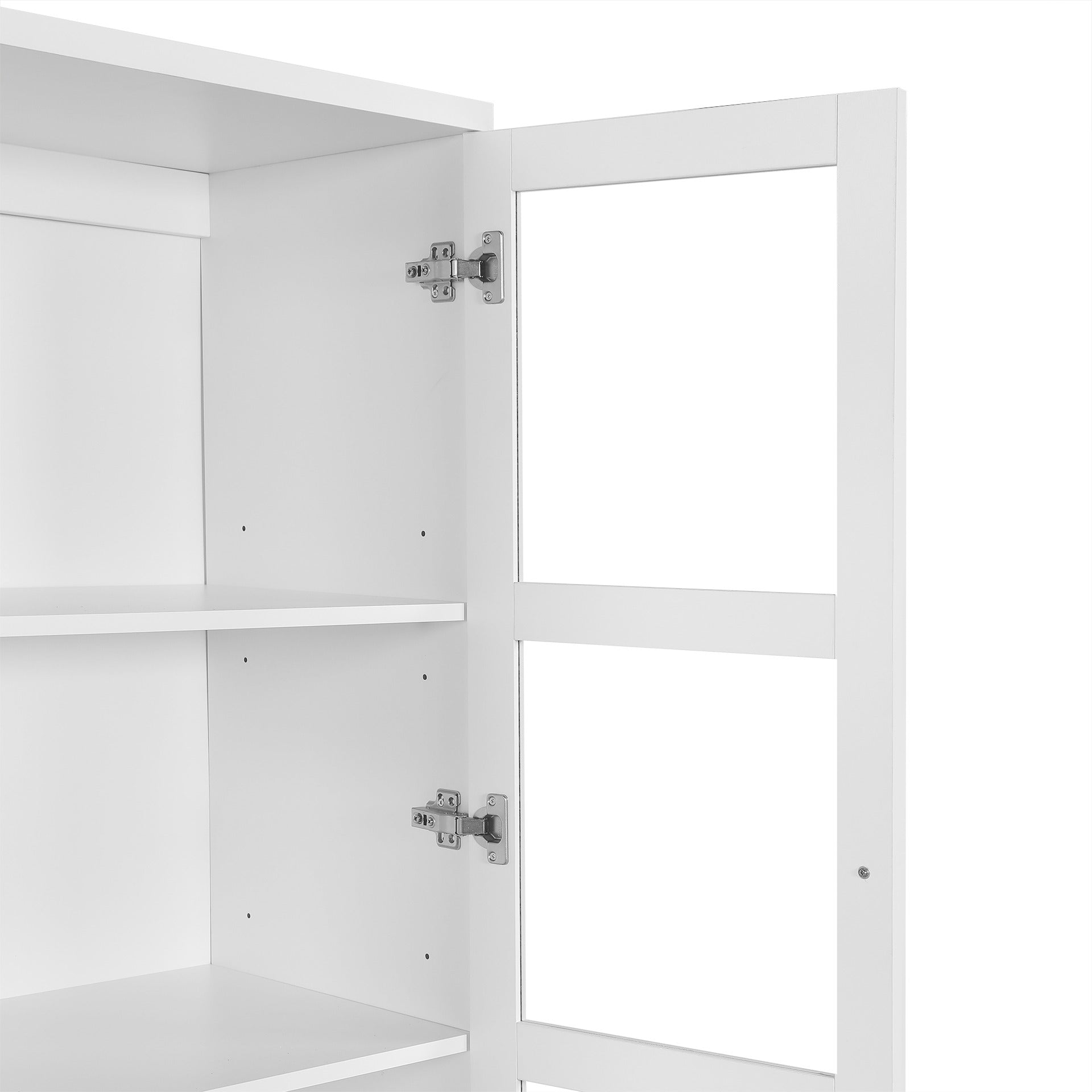 TONGASS Bookshelf Display Shelf - WHITE