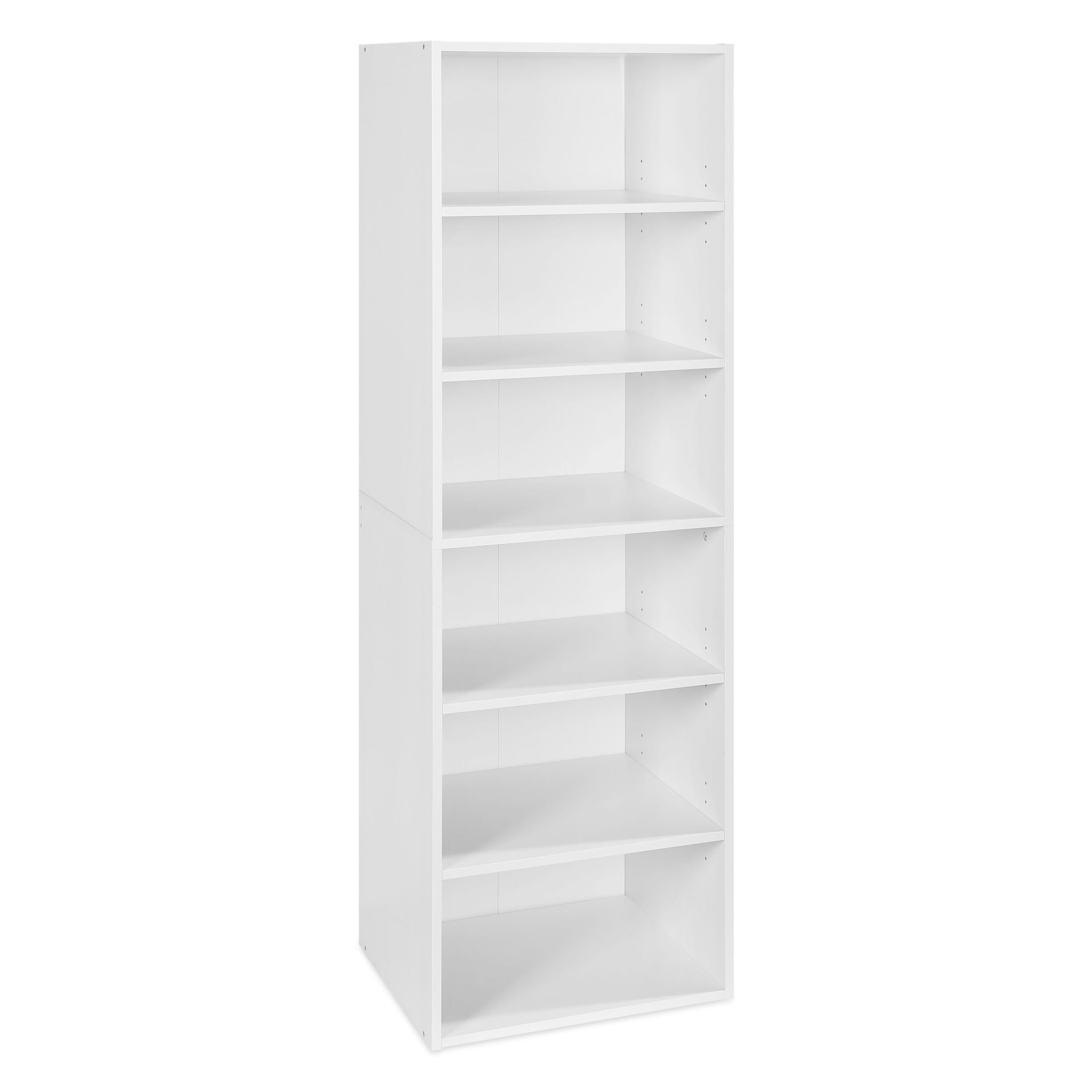 PAYETTE 6 Shelf Wardrobe - WHITE
