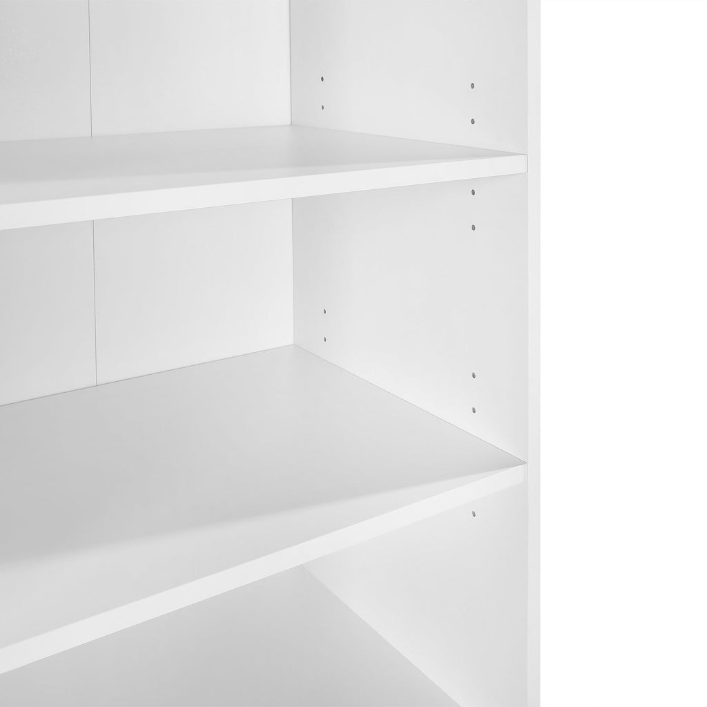 PAYETTE 6 Shelf Wardrobe - WHITE