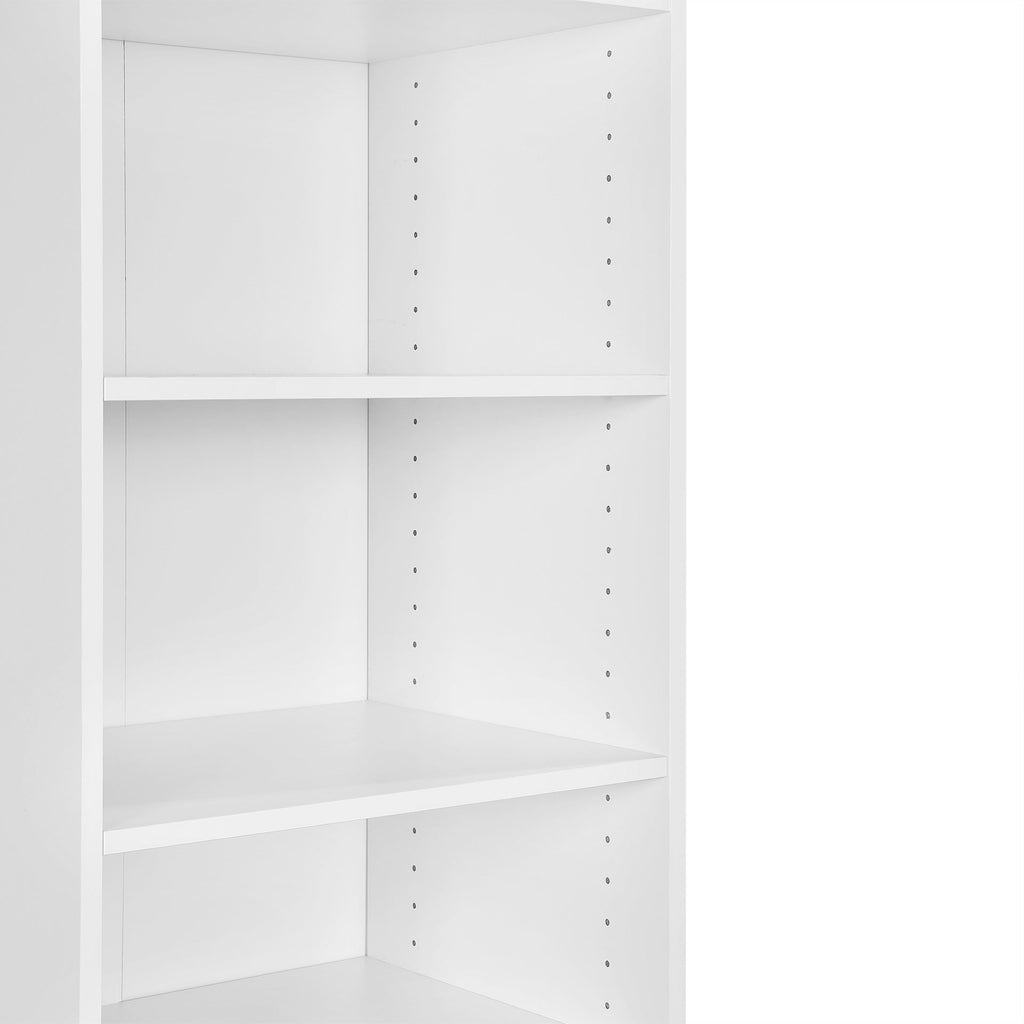 DELTA 4 Drawer & 3 Shelf Wardrobe - White