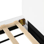 Moruisg Double Bed Frame - White