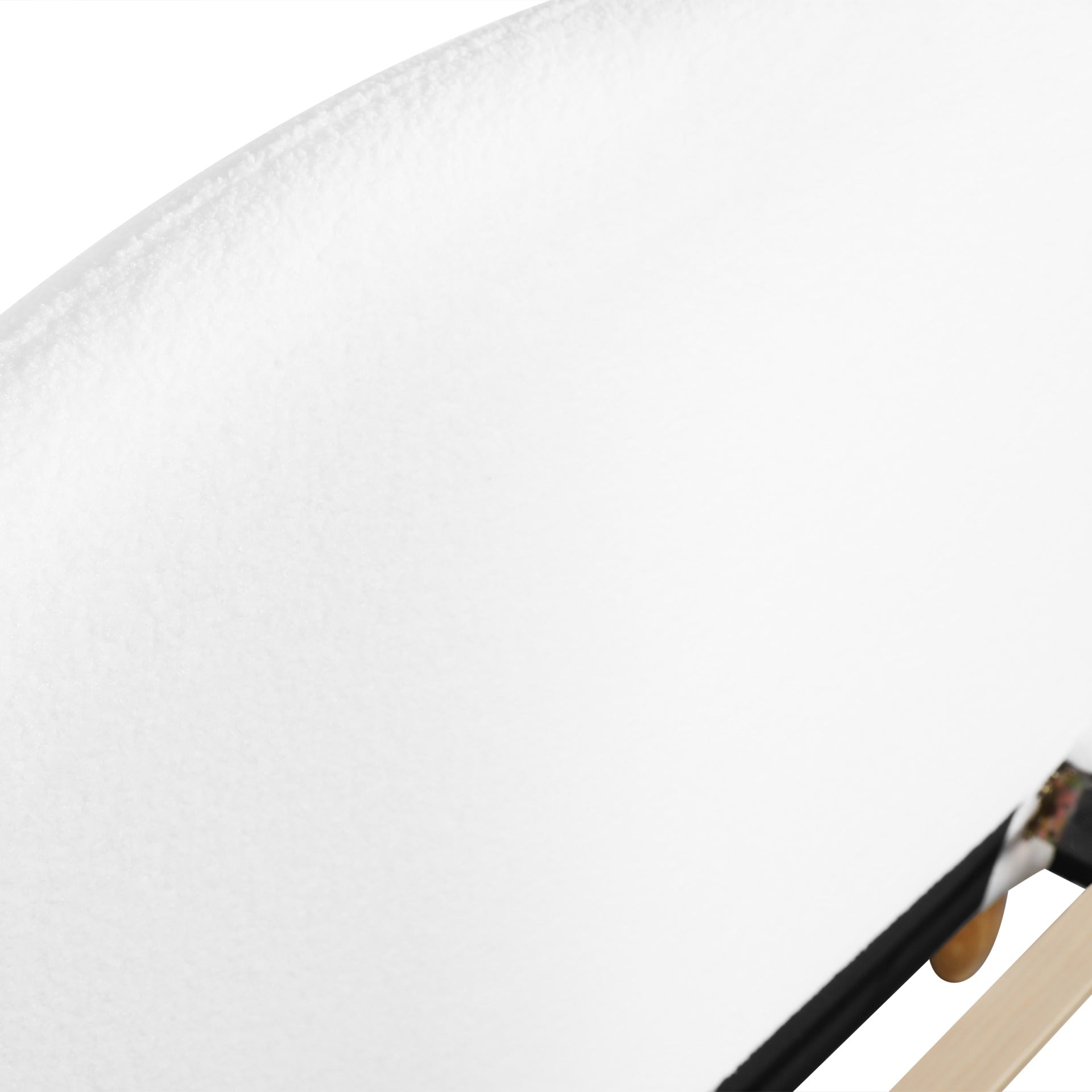 MORUISG Queen Bed Frame - White