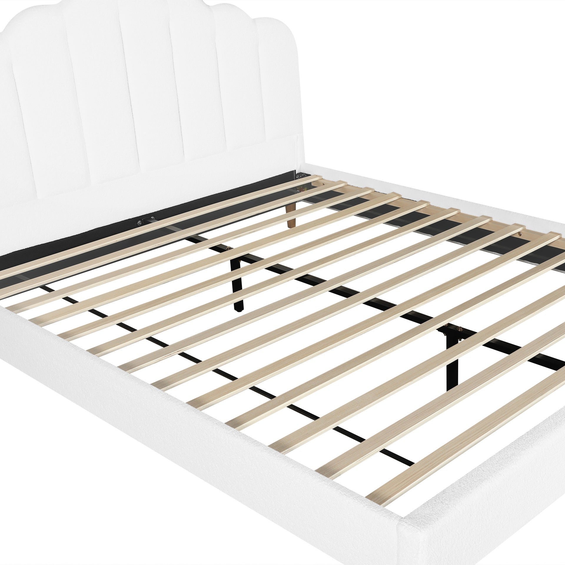 GAIRICH King Bed Frame - White