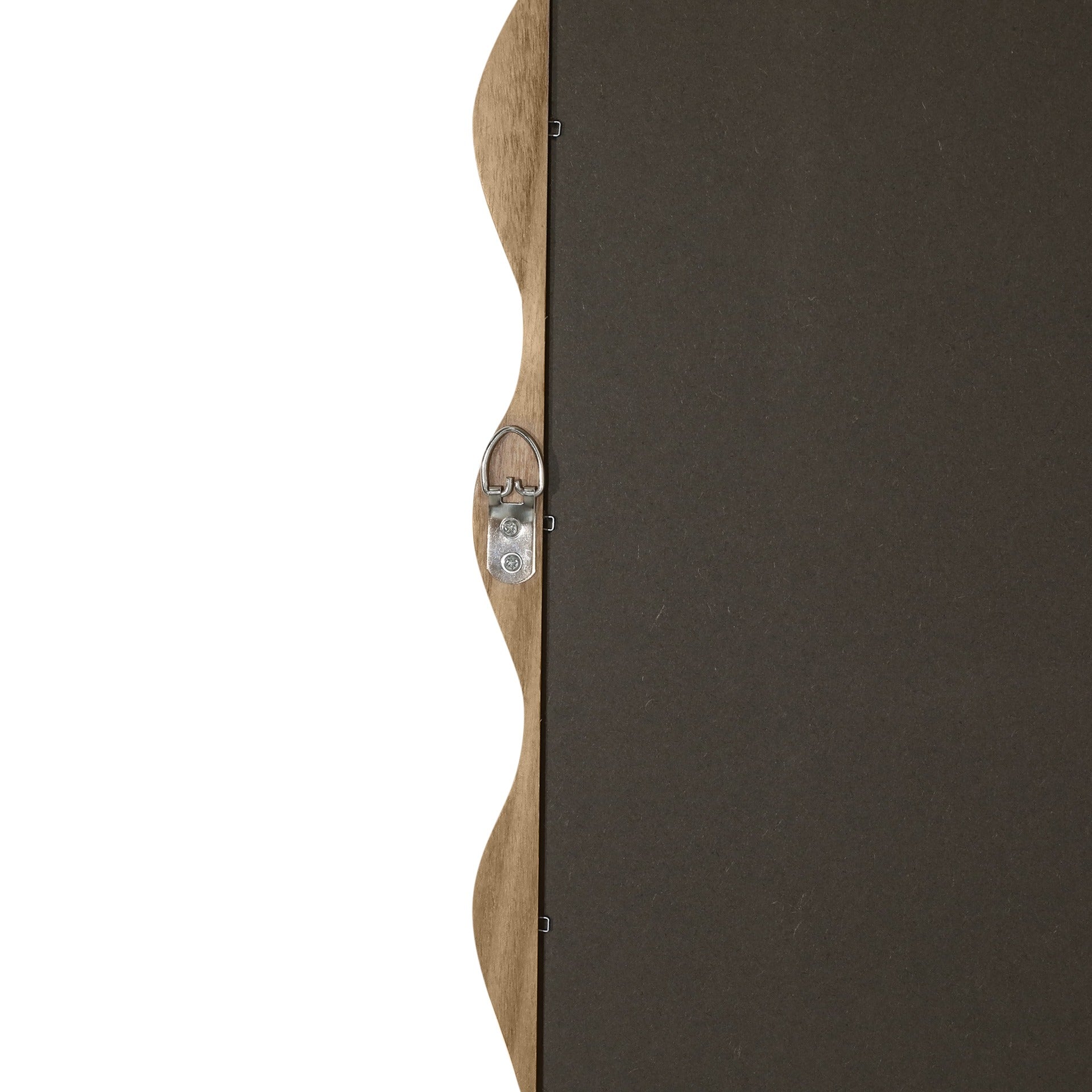 Ripple Wavy Wooden Full Length Mirror 160cm - Light Wood