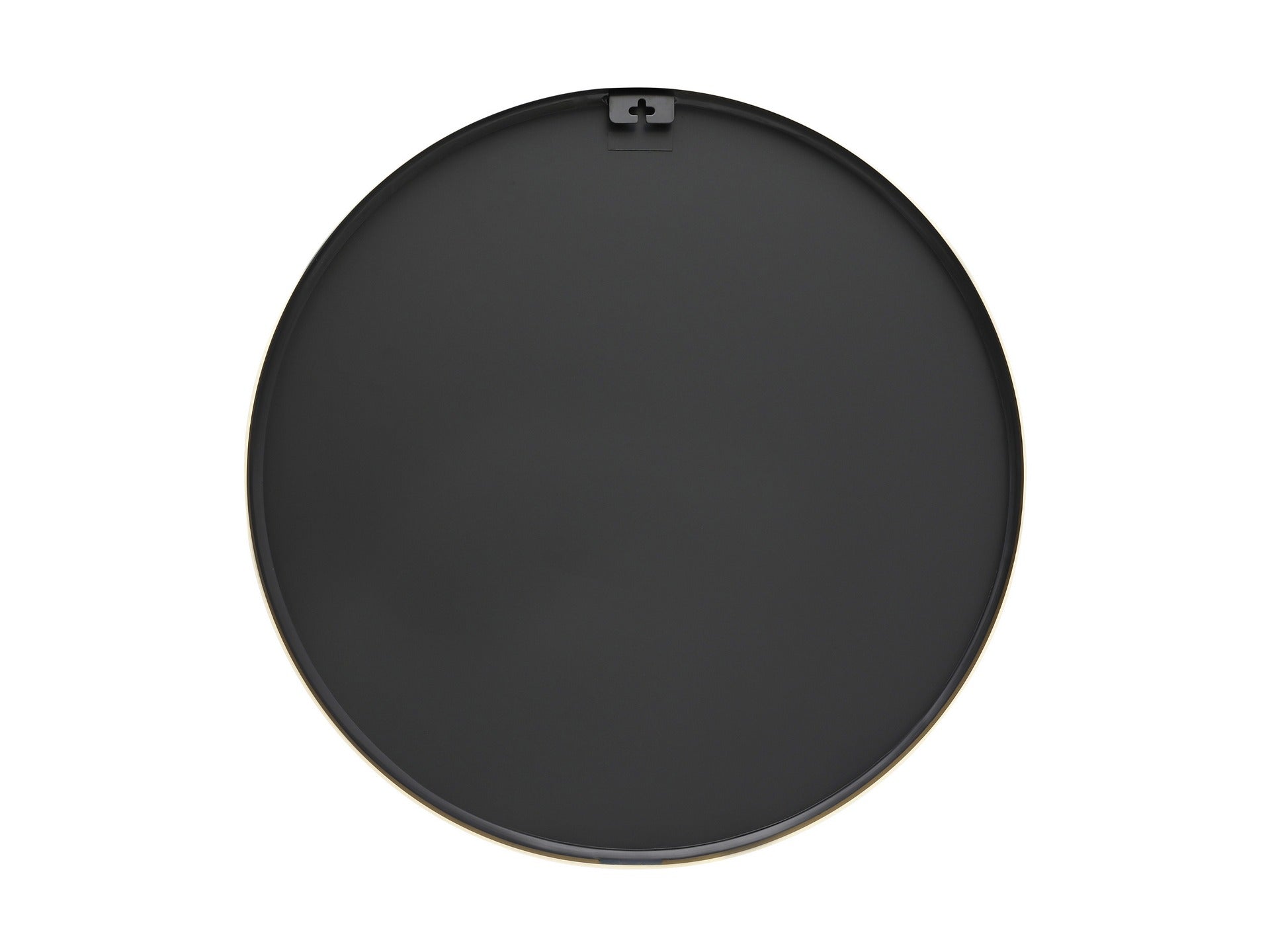 Aura Round Metal Framed Wall Mirror 80cm - Gold