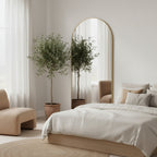 Archie Metal Arched Full Length Mirror - Gold