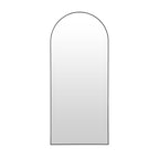 Archie Metal Arched Full Length Mirror - Black
