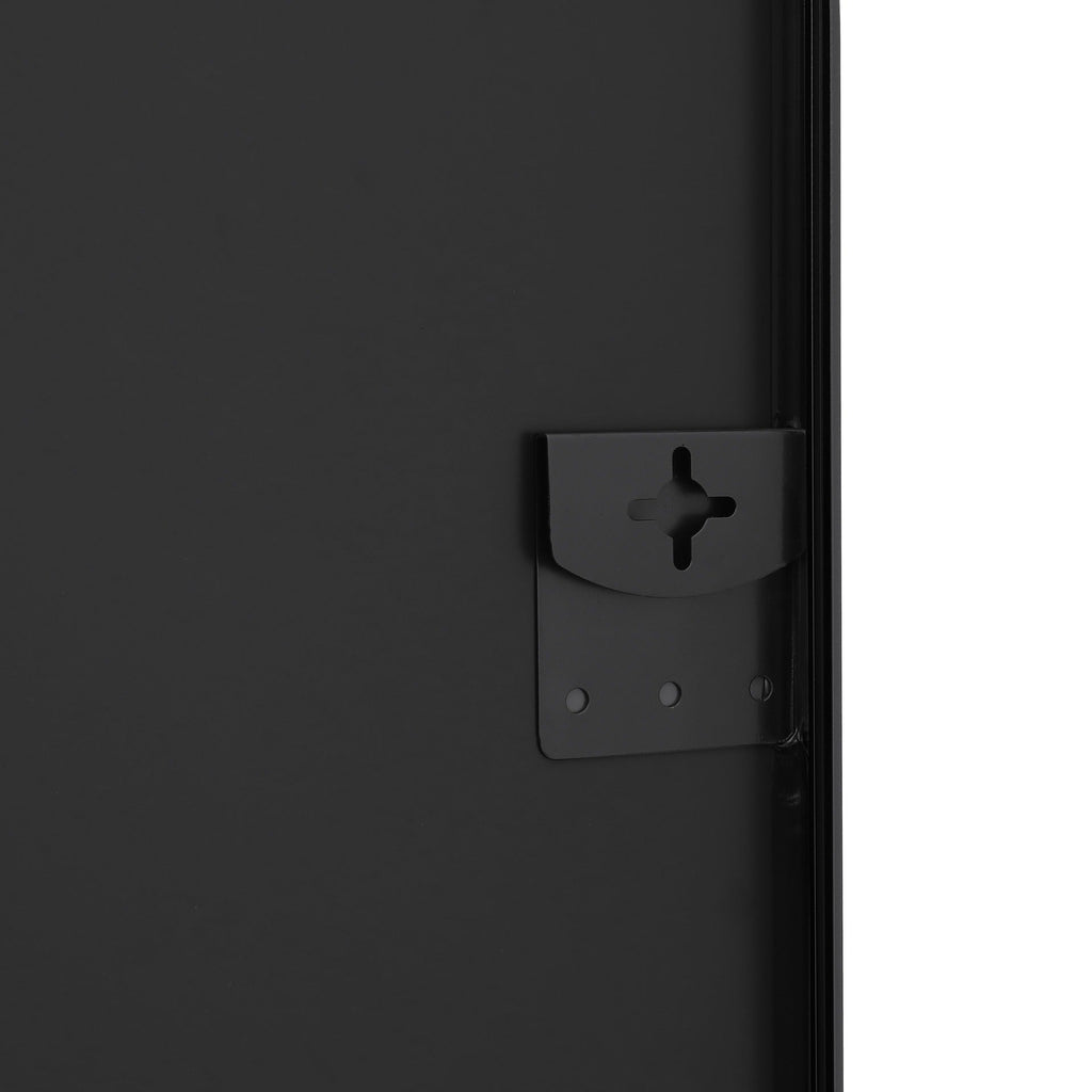 Archie Metal Arched Full Length Mirror - Black