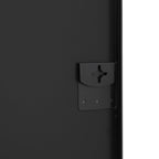 Archie Metal Arched Full Length Mirror - Black