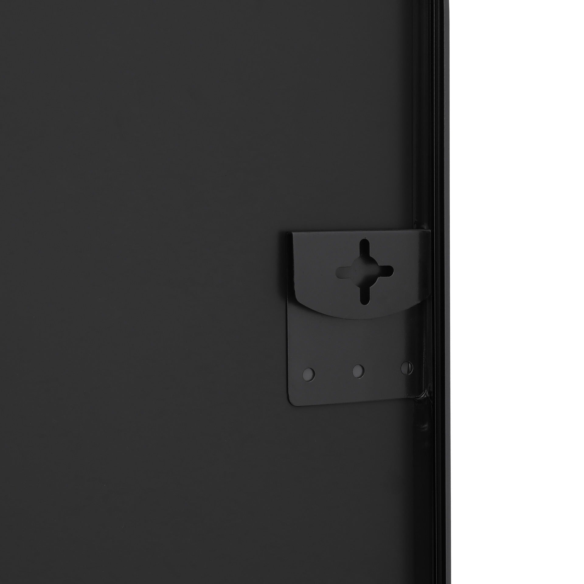 Archie Metal Arched Full Length Mirror - Black