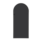 Archie Metal Arched Full Length Mirror - Black