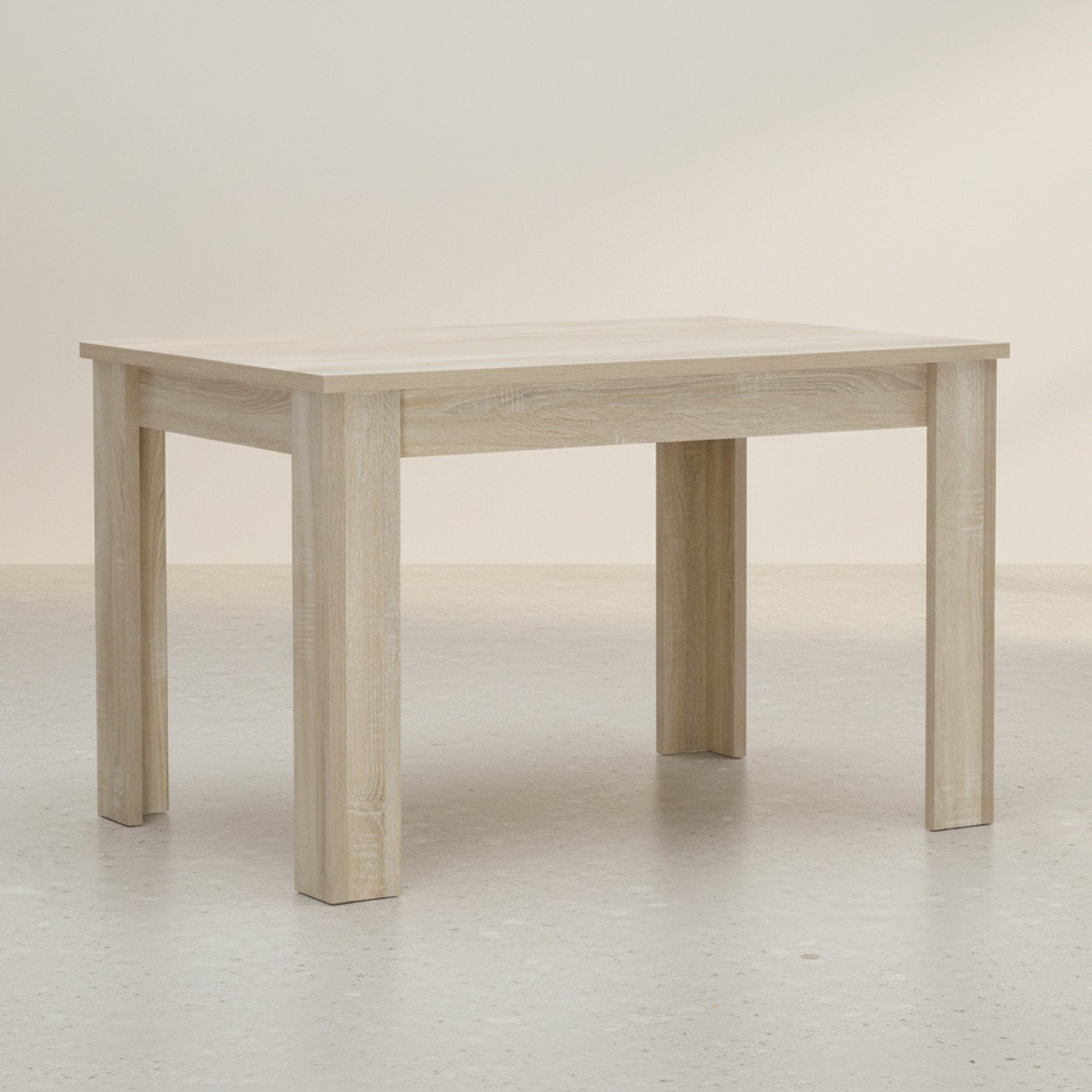 AZAR Dining Table Rectangle 120x80cm - Oak