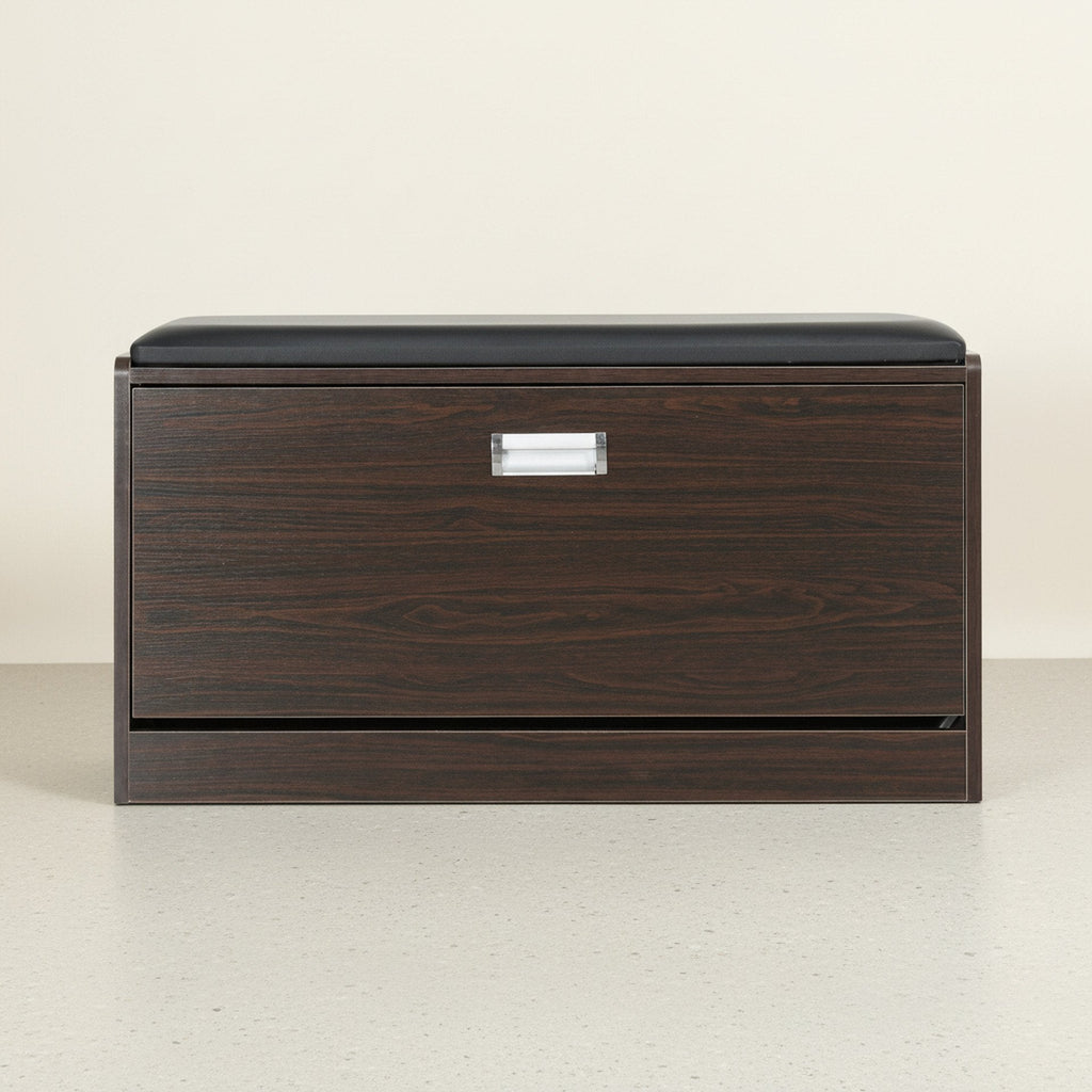 GLORIA Wooden Shoe Rack 3 Layer - Walnut