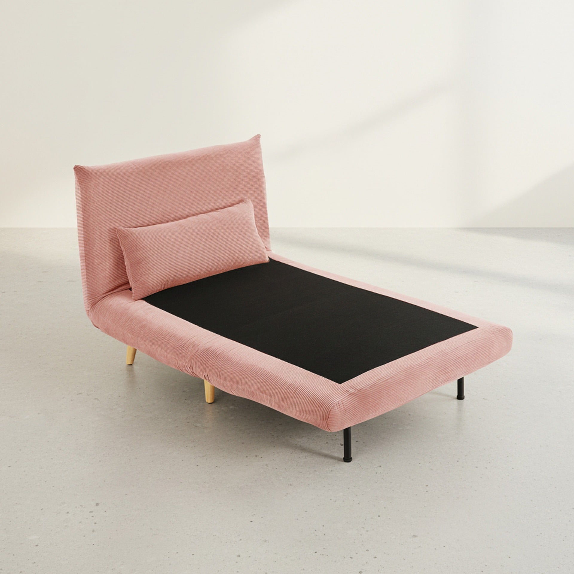 Hastings 1 Seater Fold-Out Sofa Bed - Pink