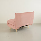Hastings 1 Seater Fold-Out Sofa Bed - Pink