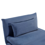 Hastings 1 Seater Fold-Out Sofa Bed - Navy Blue