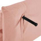 Hastings 2 Seater Fold-Out Sofa Bed - Pink