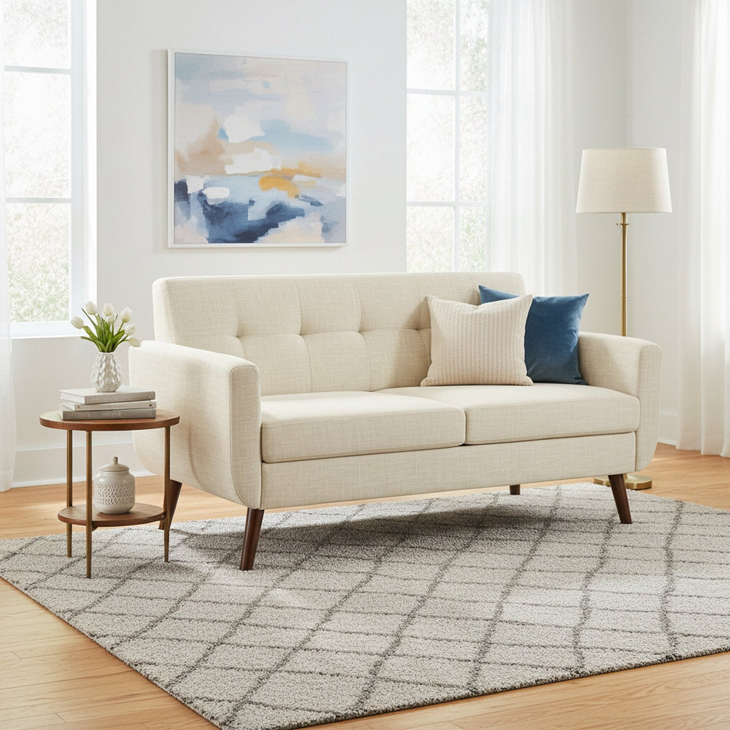 Vibe 2 Seater Sofa - Beige