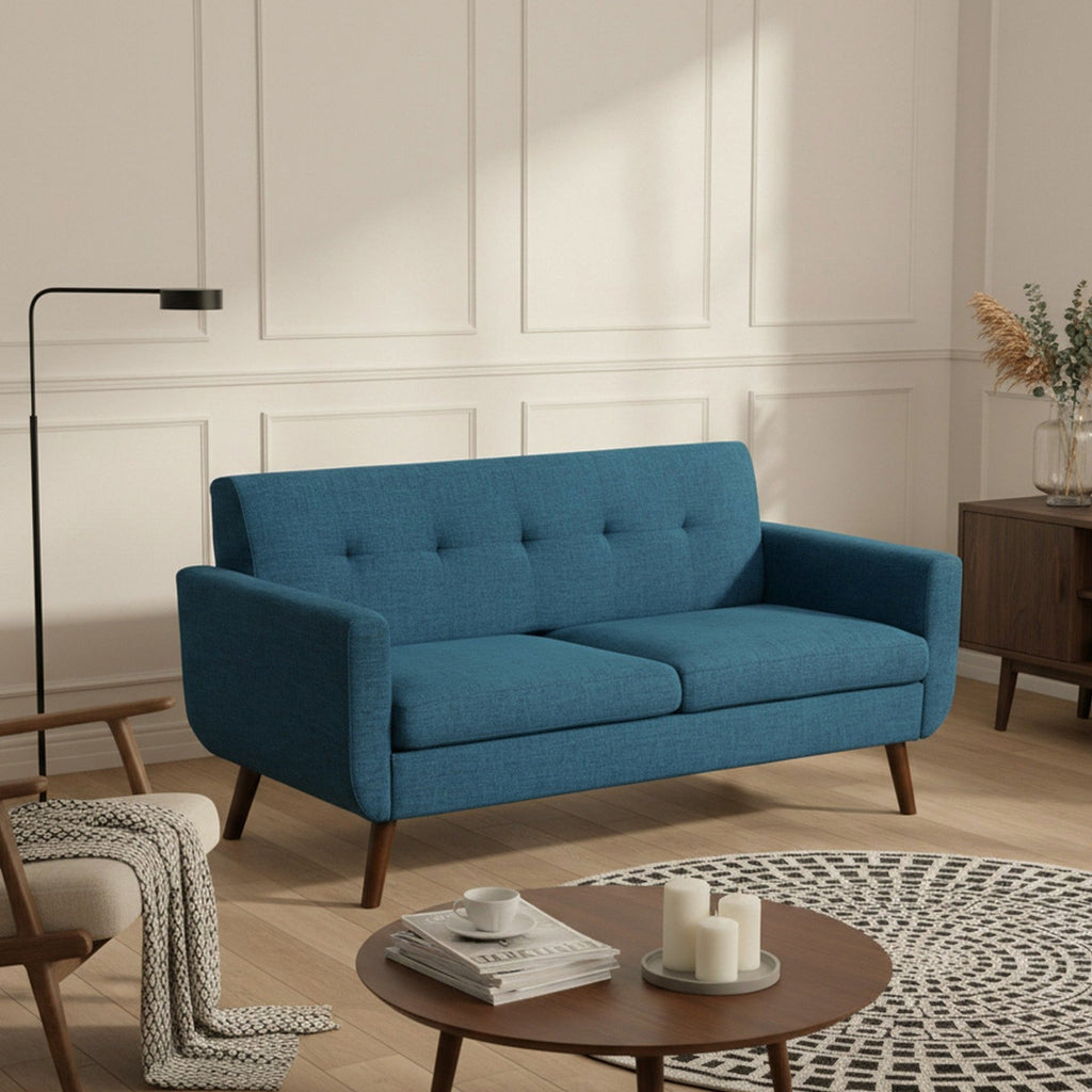 Vibe 2 Seater Sofa - Blue