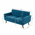 Vibe 2 Seater Sofa - Blue