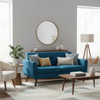 Vibe 2 Seater Sofa - Blue