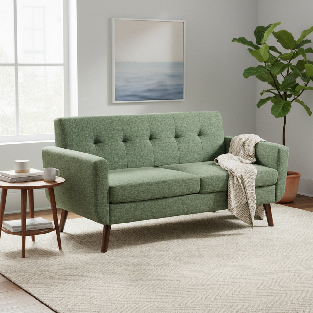Vibe 2 Seater Sofa - Green