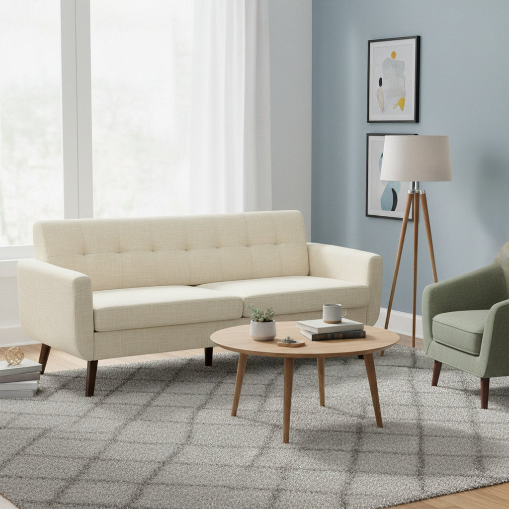 Vibe 3 Seater Sofa - Beige
