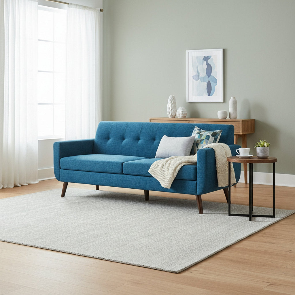 Vibe 3 Seater Sofa - Blue