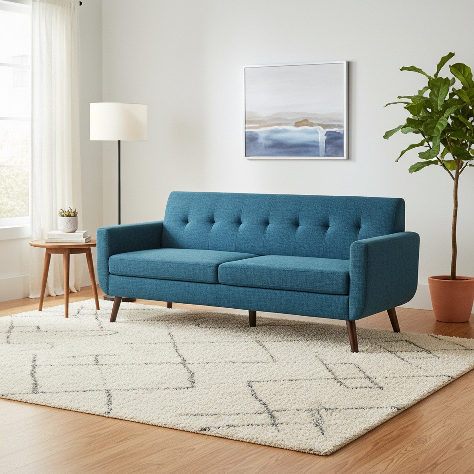 Vibe 3 Seater Sofa - Blue