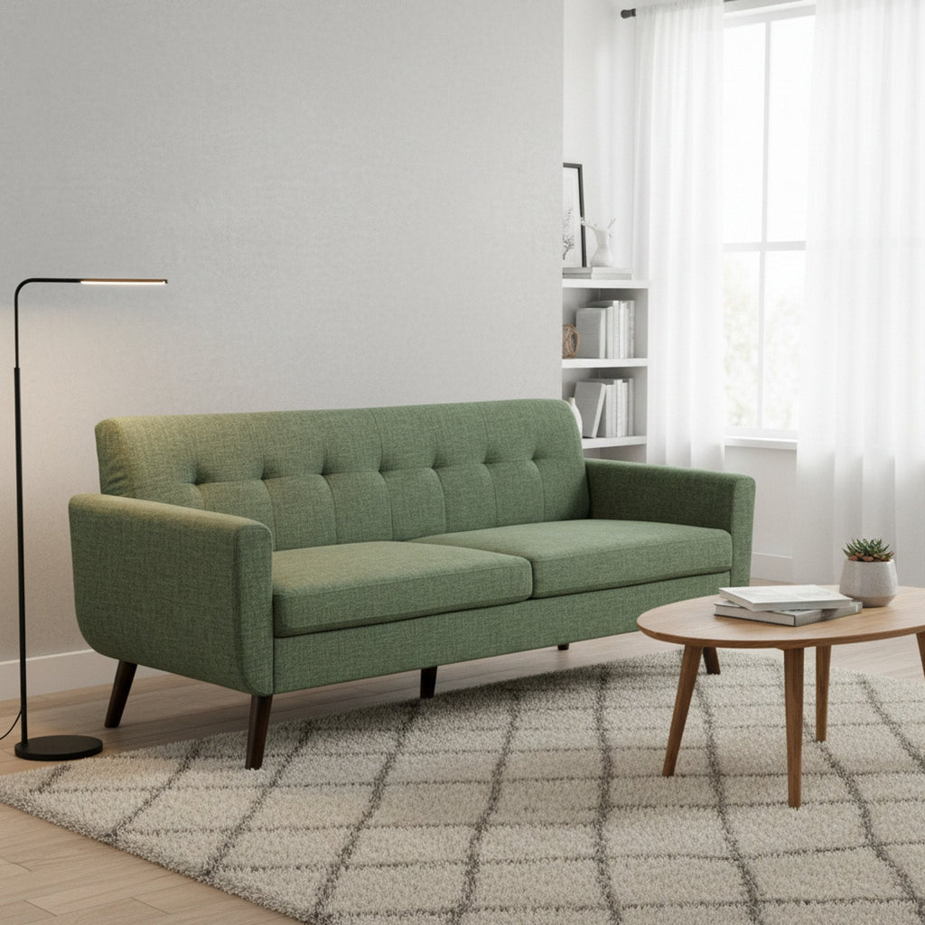 Vibe 3 Seater Sofa - Green