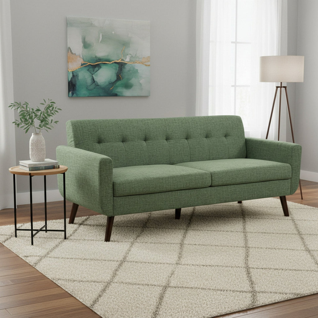 Vibe 3 Seater Sofa - Green