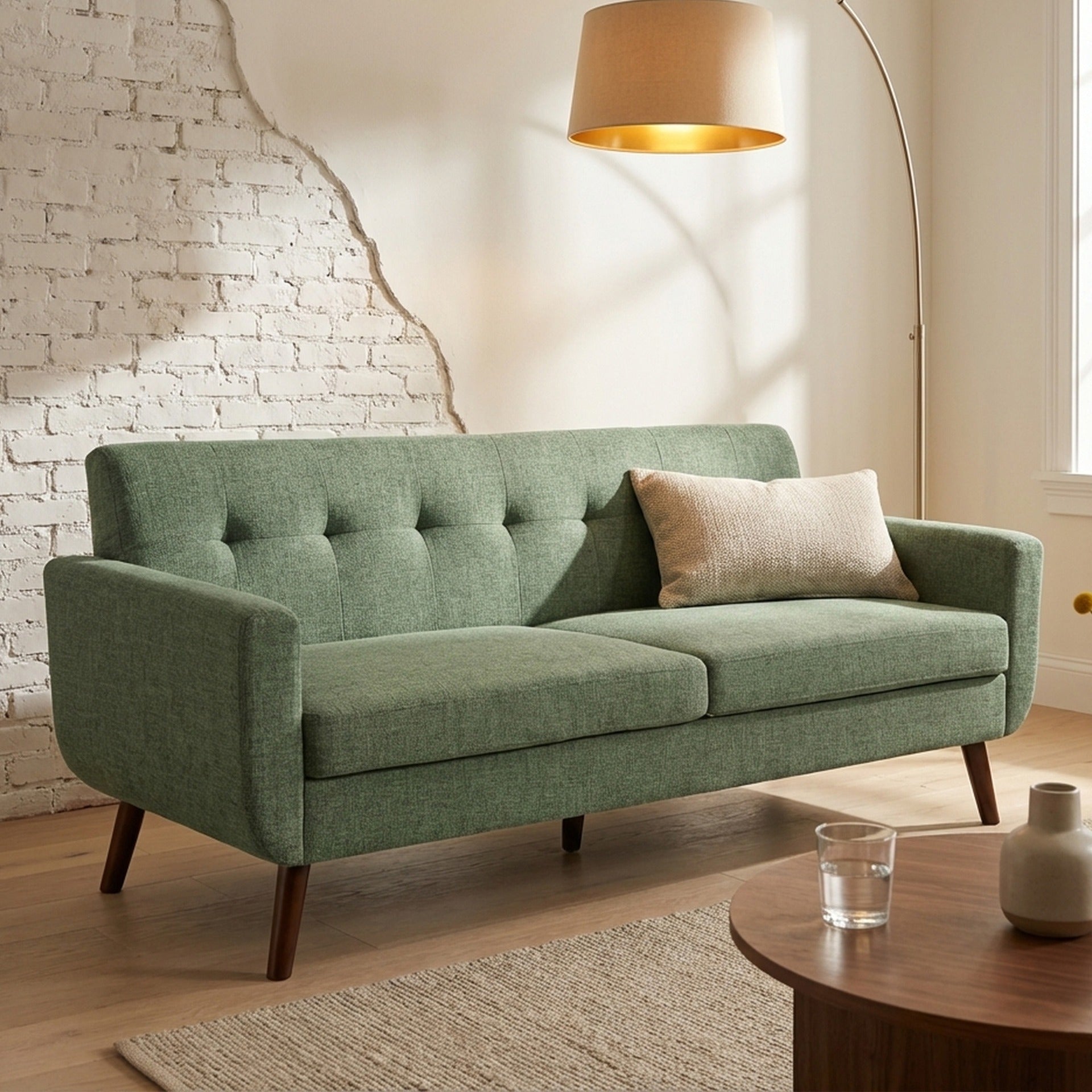 Vibe 3 Seater Sofa - Green