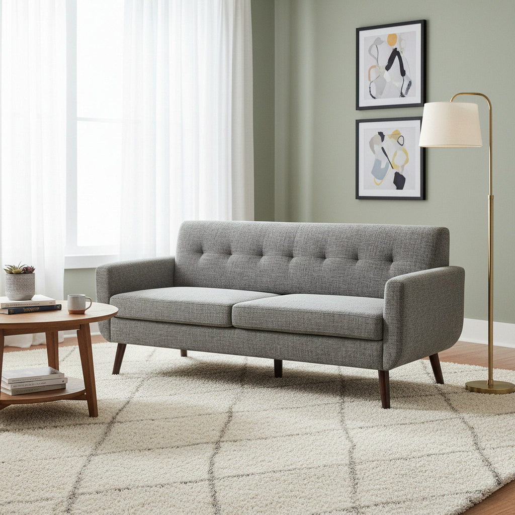 Vibe 3 Seater Sofa - Grey