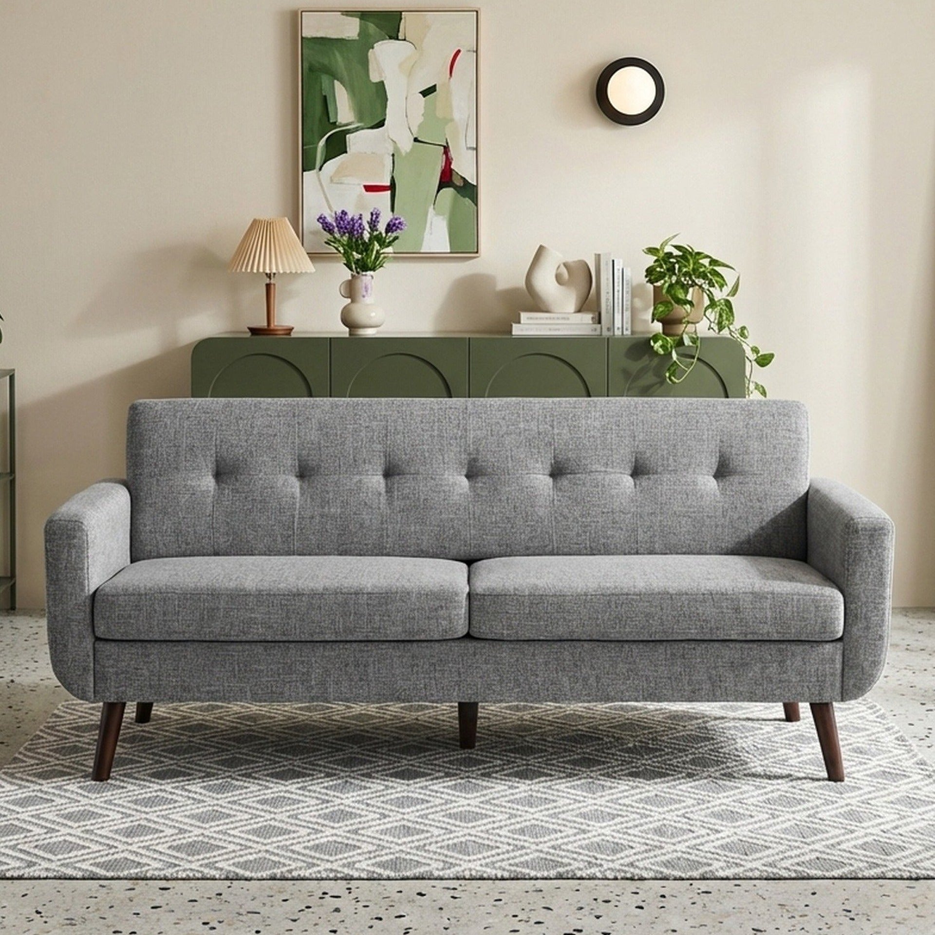 Vibe 3 Seater Sofa - Grey