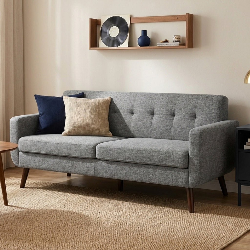 Vibe 3 Seater Sofa - Grey