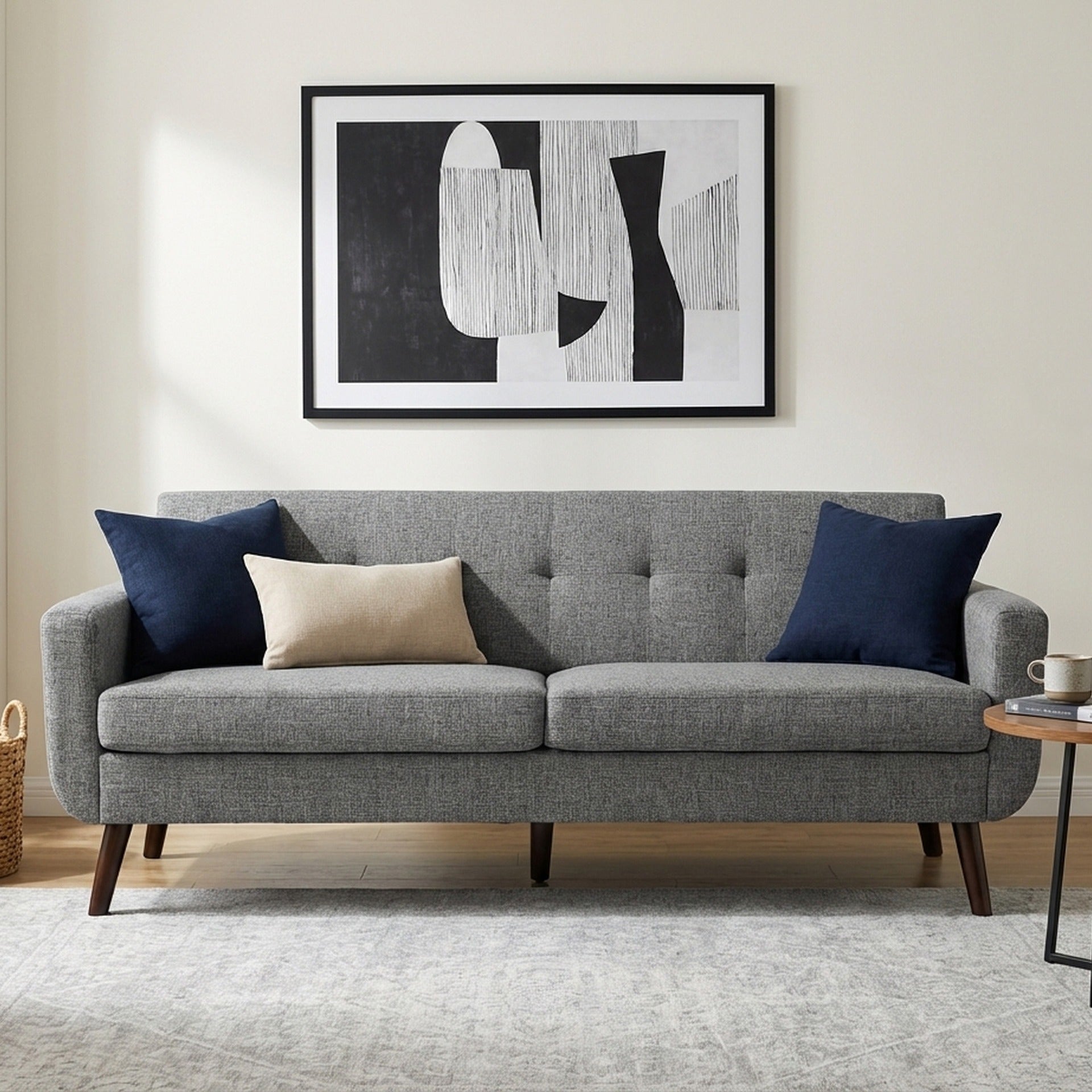 Vibe 3 Seater Sofa - Grey