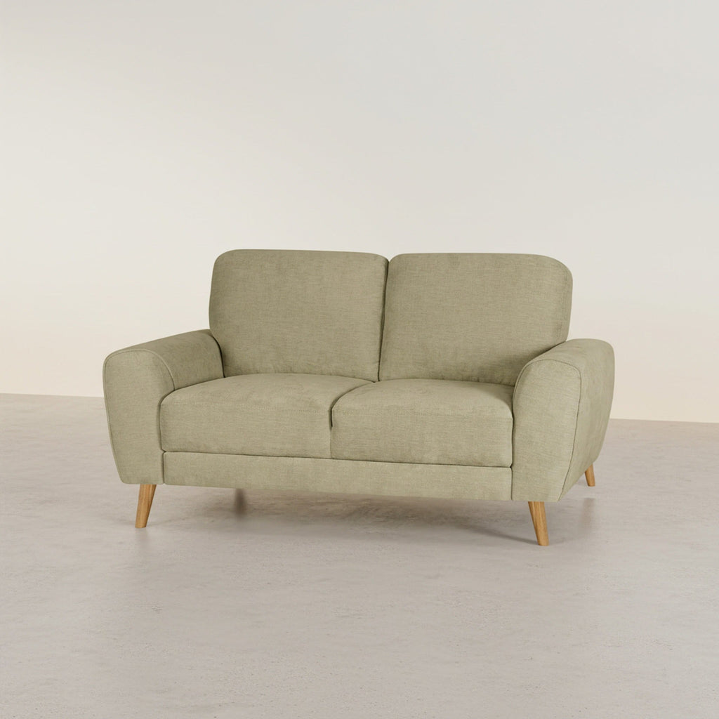 Suki Linen 2 Seater Sofa - Beige